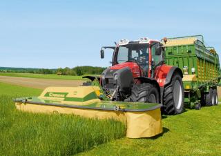 Cositori cu discuri atașate pe față, fără tambur de condiționare Krone EasyCut F 360