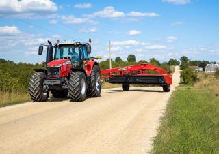 Cositori cu discuri atașate pe spate, cu tambur de condiționare Massey Ferguson 1316 S