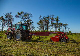 Cositori cu discuri atașate pe spate, cu tambur de condiționare Massey Ferguson 1373