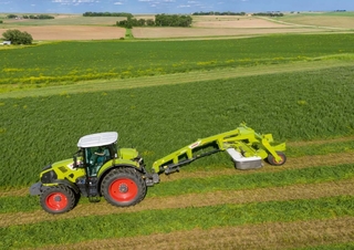 Cositori tractate cu discuri, cu tambur de condiționare Claas Disco 4000 TRC