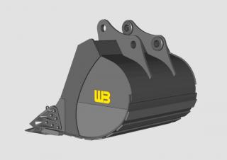 Atașamente Cupe Cupe excavator Werk-Brau EX30SD