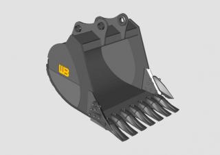 Atașamente Cupe Cupe excavator Werk-Brau EX30SD