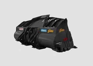 Atașamente Cupe Cupe încărcător pe roți AMI WL400RBXS900SN