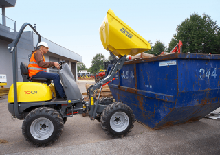 Dumpere pe Roți Wacker Neuson 1001 
