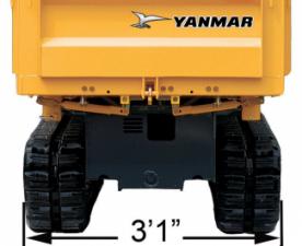 Dumpere pe Şenile Yanmar C 12 RB