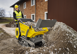 Dumpere Electrice pe Şenile Wacker Neuson DT10e