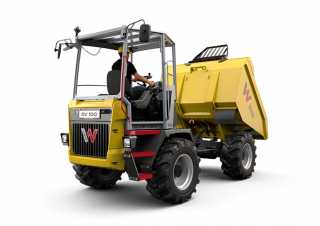 Dumpere pe Roți Wacker Neuson DV100 dual view