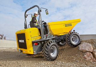 Dumpere pe Roți Wacker Neuson DV60 dual view