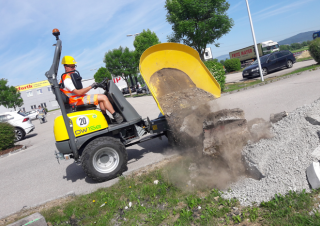 Dumpere Electrice pe Roți Wacker Neuson DW15e