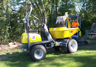 Dumpere Electrice pe Roți Wacker Neuson DW15e