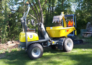 Dumpere Electrice pe Roți Wacker Neuson DW15e