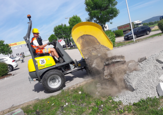 Dumpere Electrice pe Roți Wacker Neuson DW15e