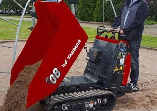 Dumpere pe Şenile Yanmar C08-A Power 