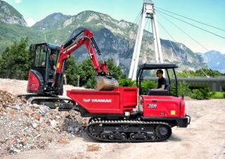 Dumpere pe Şenile Yanmar C30R-3TV 