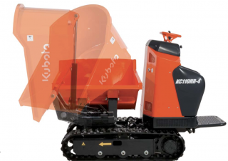 Dumpere pe Şenile Kubota KC 110 HR-4