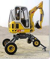 Excavatoare mobile Menzi A20