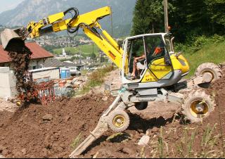 Excavatoare mobile Menzi M520