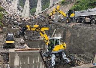 Excavatoare mobile Menzi M535
