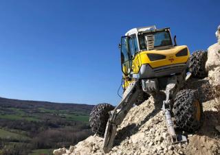 Excavatoare mobile Menzi M535x