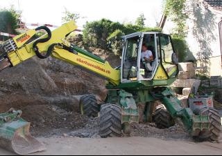 Excavatoare mobile Menzi M545