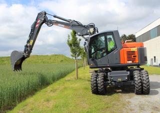 Excavatoare pe roți Atlas 160 W-SR