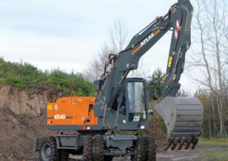 Excavatoare pe roți Atlas 160 W-SR