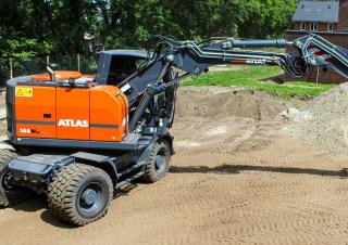 Excavatoare pe roți Atlas 165 W