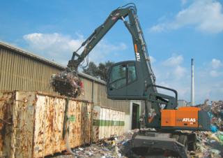 Excavatoare pe roți Atlas 180 MH