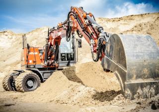 Excavatoare pe roți Atlas 185 W