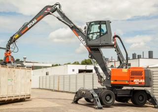 Excavatoare pe roți Atlas 250 MH