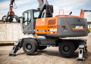 Excavatoare pe roți Atlas 250 MH