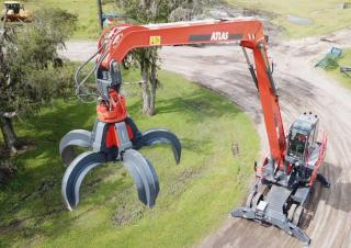 Excavatoare pe roți Atlas 350 MH