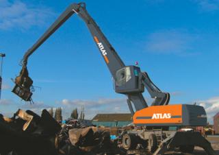 Excavatoare pe roți Atlas 520 MH