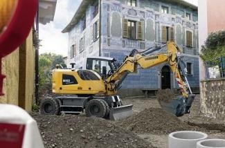 Excavatoare pe roți Liebherr A 910 Compact Litronic