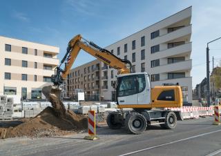 Excavatoare pe roți Liebherr A 916 Litronic