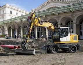 Excavatoare pe roți Liebherr A 918 Litronic