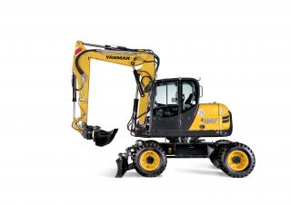 Excavatoare pe roți Yanmar B 110 PB