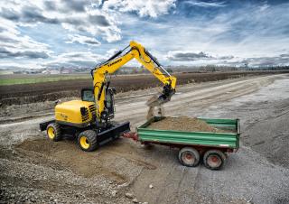 Excavatoare pe roți Yanmar B 110 PB