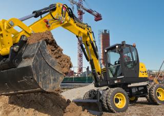 Excavatoare pe roți Yanmar B 110 PB