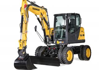 Excavatoare pe roți Yanmar B 75 2PB
