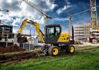 Excavatoare pe roți Yanmar B 75 Circular