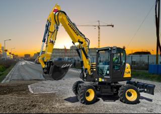 Excavatoare pe roți Yanmar B 95 Circular