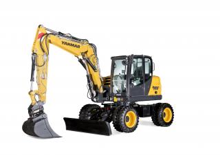 Excavatoare pe roți Yanmar B 95 MB