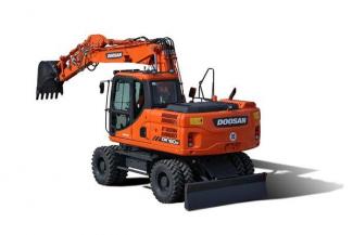 Excavatoare pe roți Doosan DX160W-3