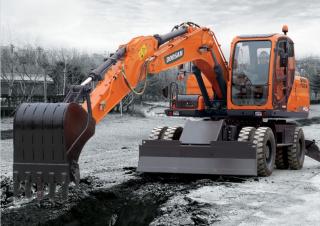 Excavatoare pe roți Doosan DX160W