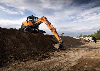 Excavatoare pe roți Doosan DX57W-7