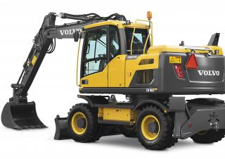 Excavatoare pe roți Volvo EW140D