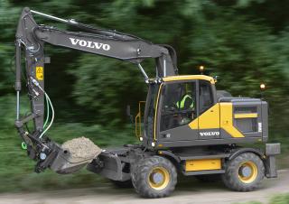 Excavatoare pe roți Volvo EW160E