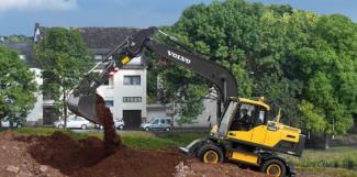 Excavatoare pe roți Volvo EW180D