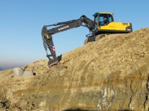 Excavatoare pe roți Volvo EW210C